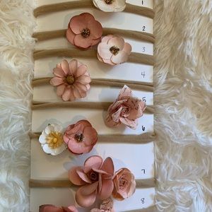 Baby/ Toddler Paper Flower Headbands